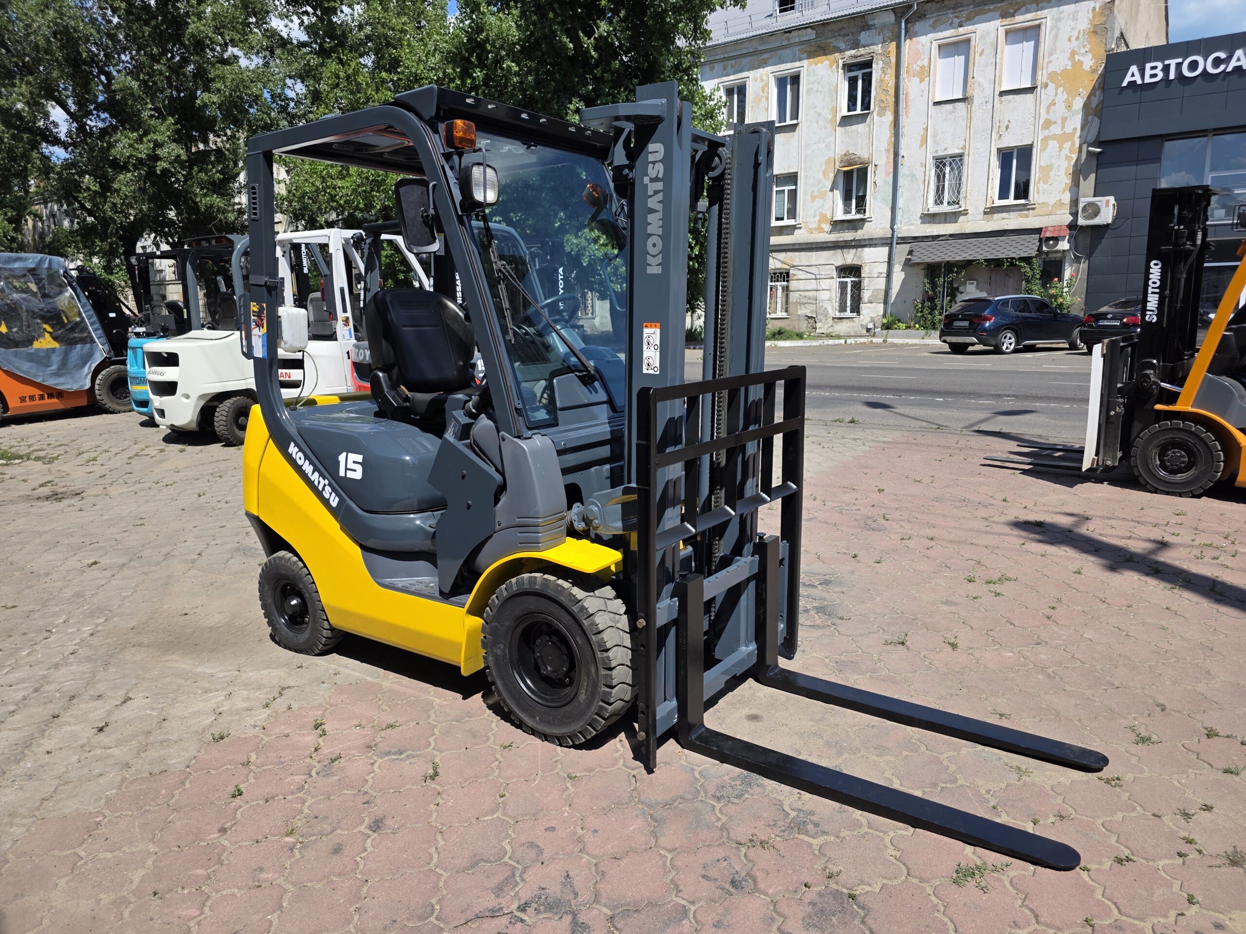 Навантажувач вилковий KOMATSU FG15T-21
