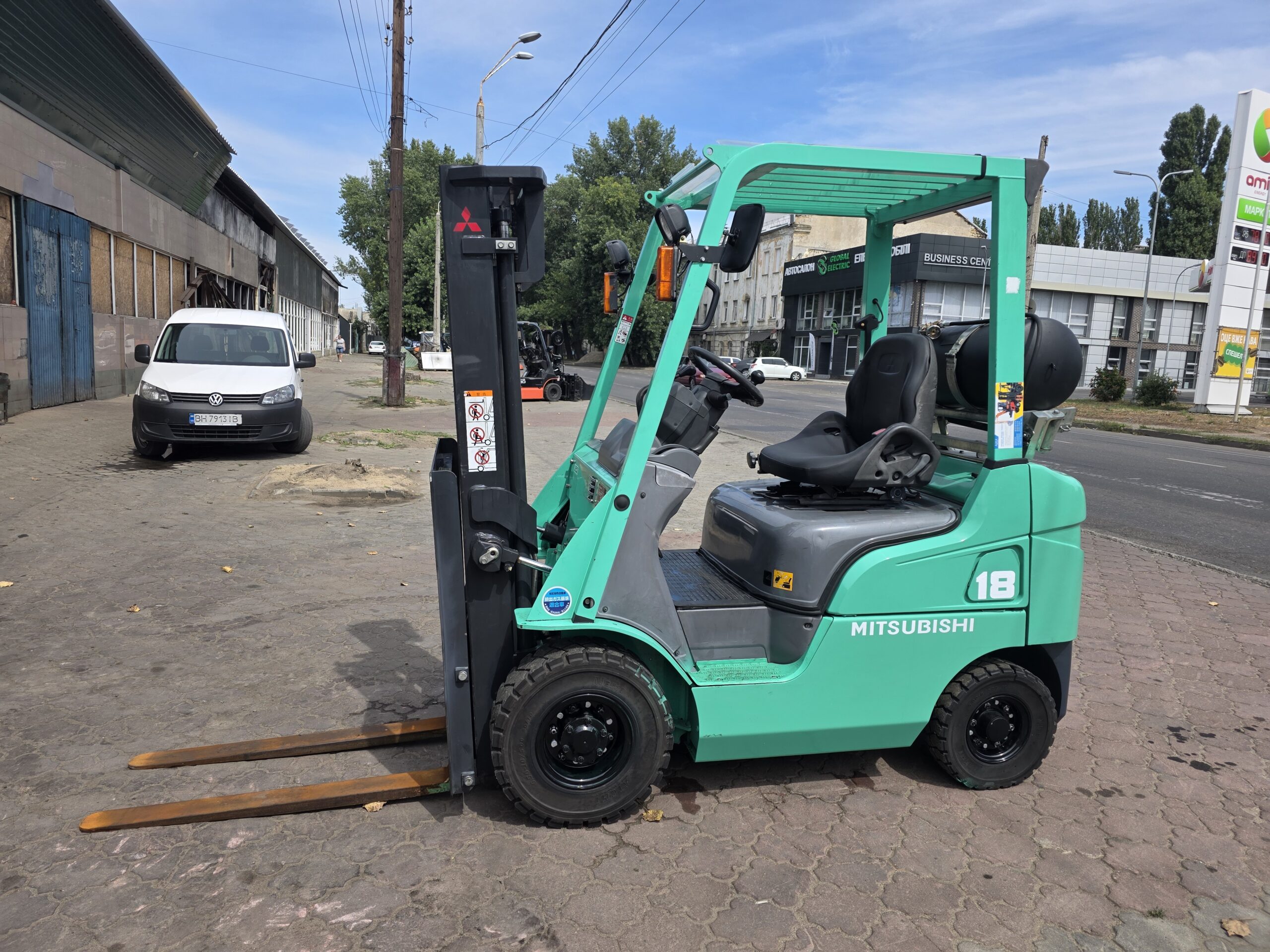 Навантажувач вилковий MITSUBISHI FGE18T, 2017 рік