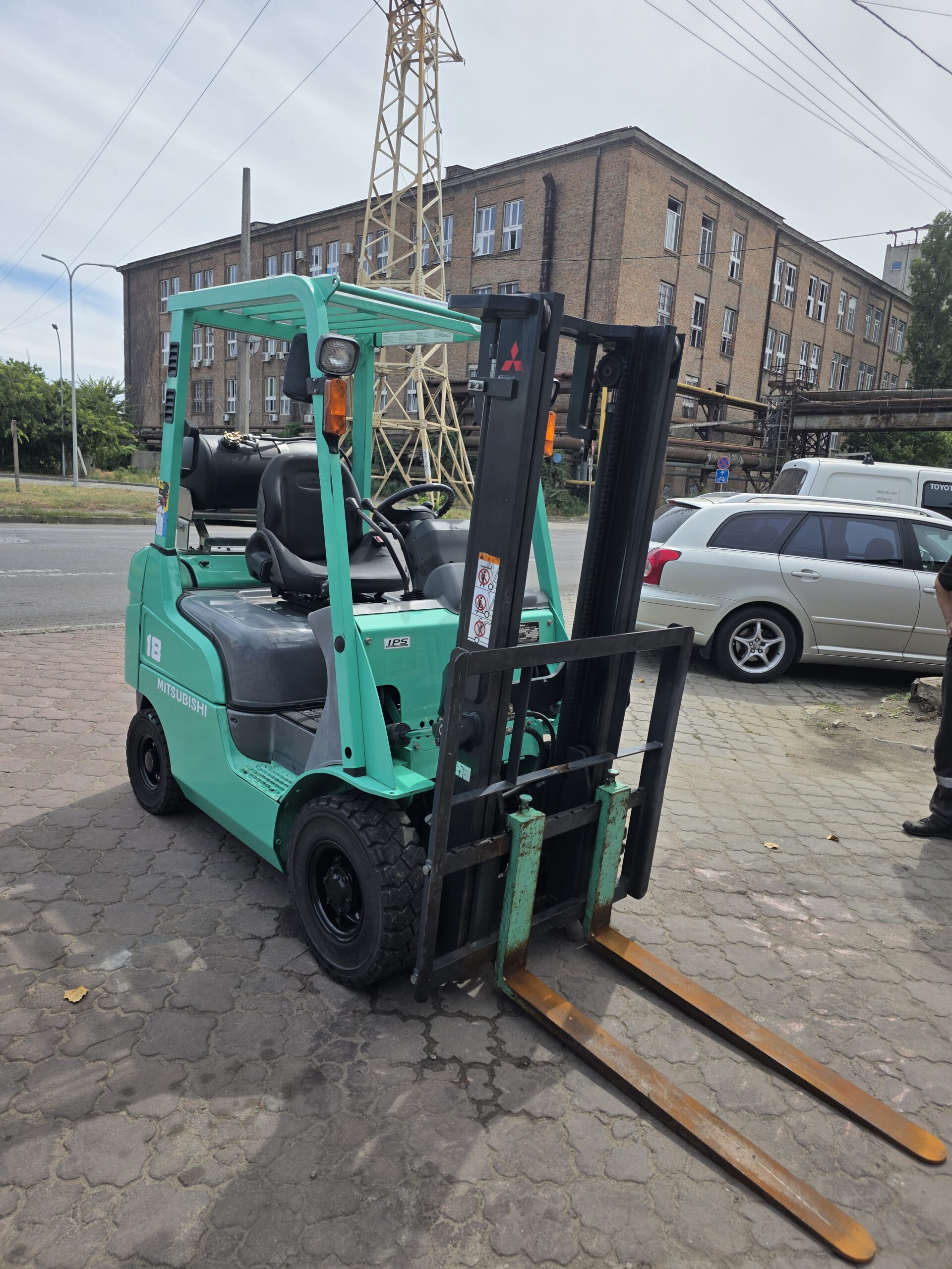 Навантажувач вилковий MITSUBISHI FGE18T, 2017 рік - Зображення 5