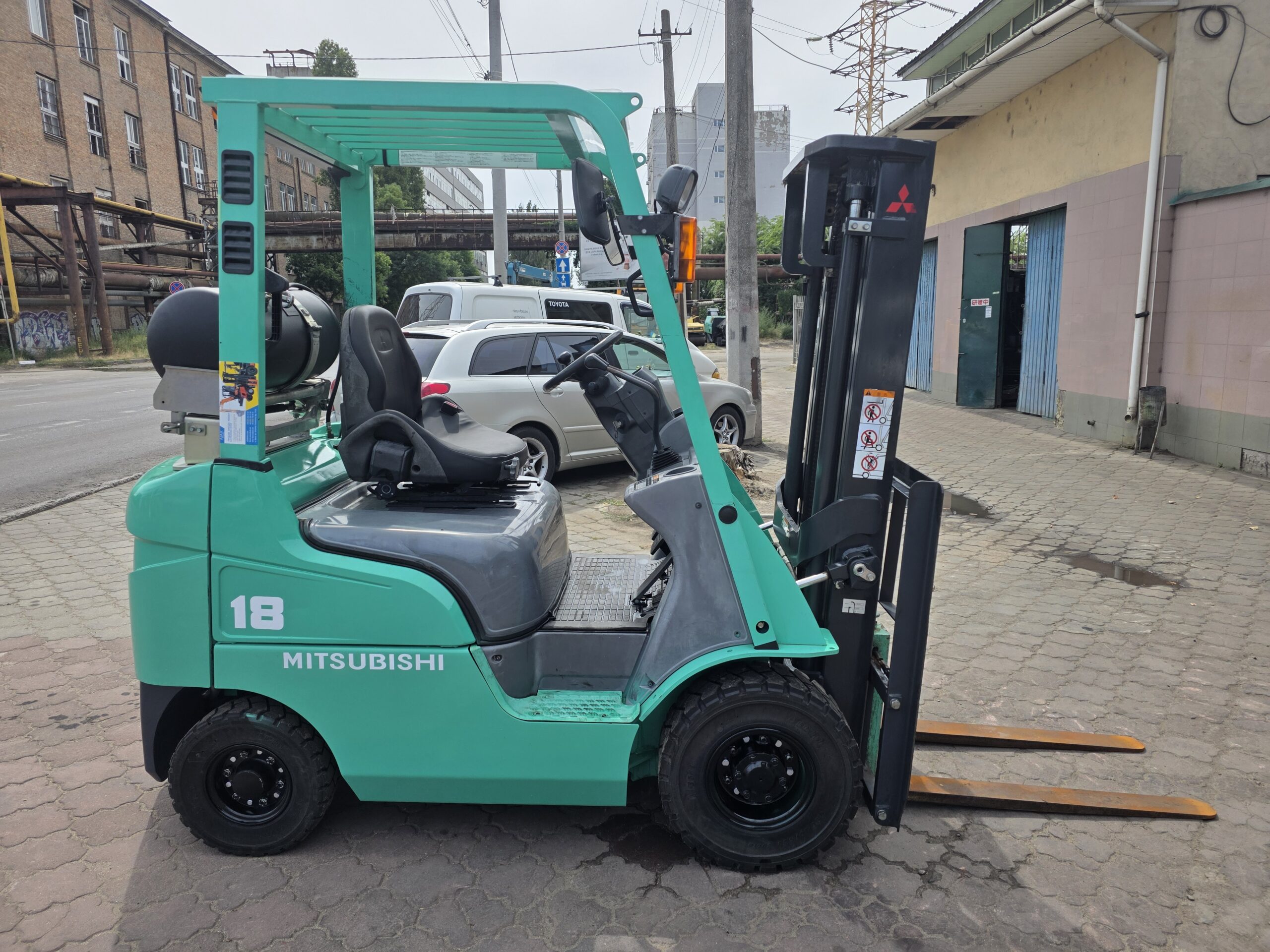 Навантажувач вилковий MITSUBISHI FGE18T, 2017 рік - Зображення 6