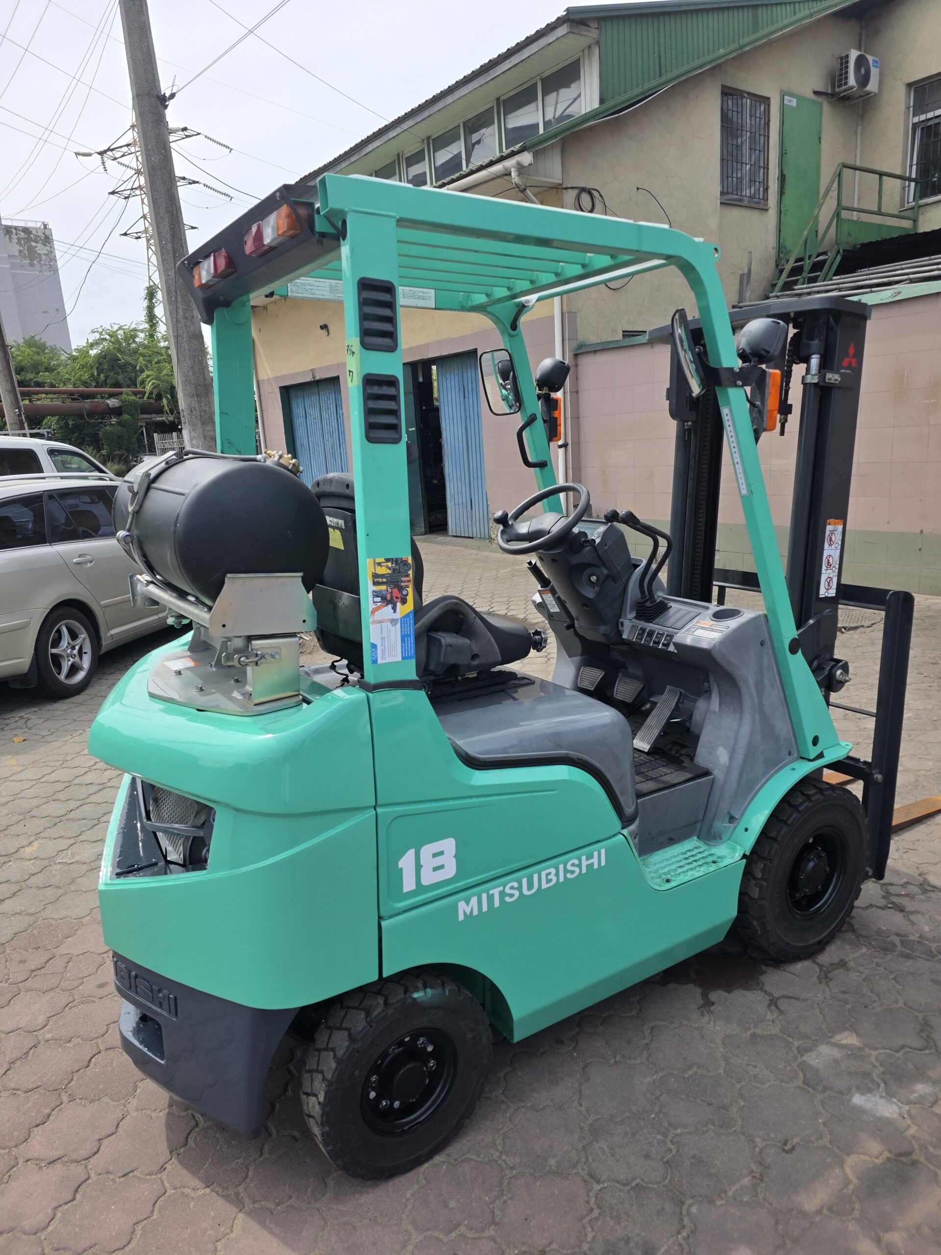 Навантажувач вилковий MITSUBISHI FGE18T, 2017 рік - Зображення 7